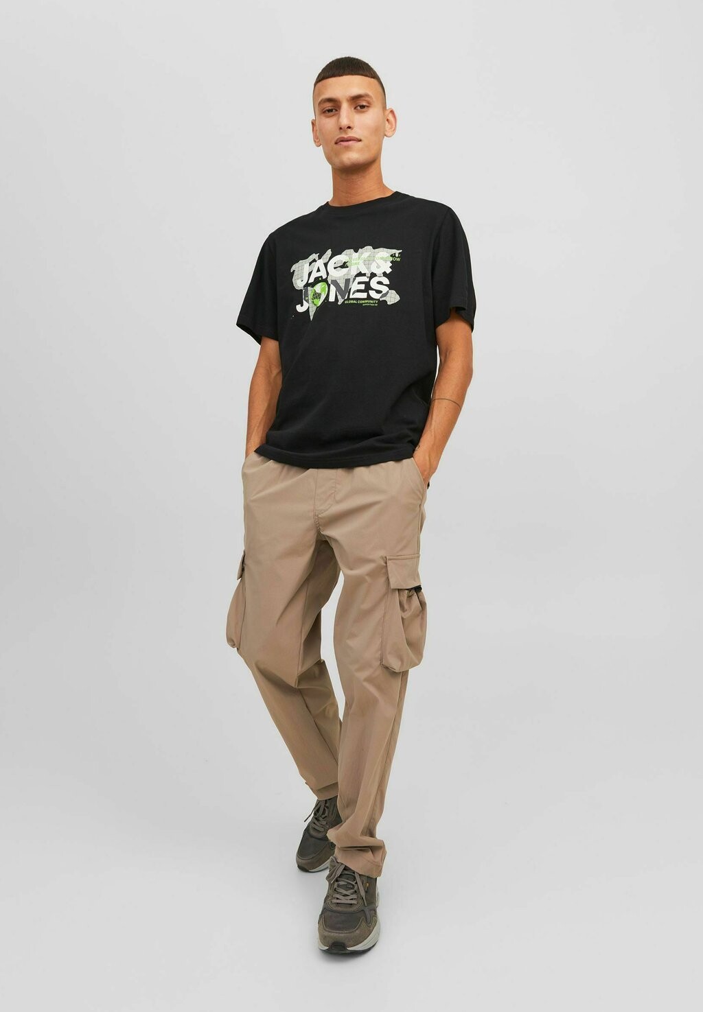 

Футболка с принтом Jack & Jones, белый