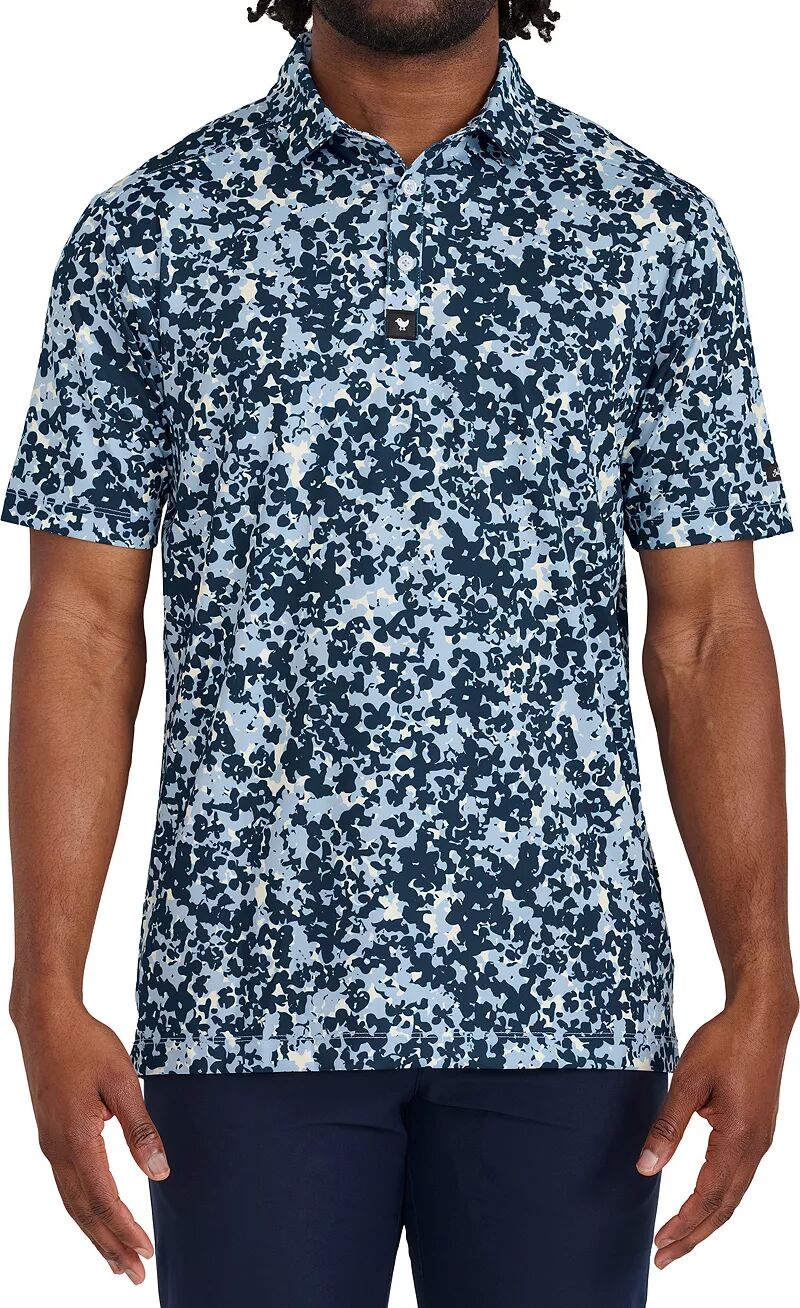 цена Мужская рубашка-поло для гольфа Bad Birdie Blend Setter, серый