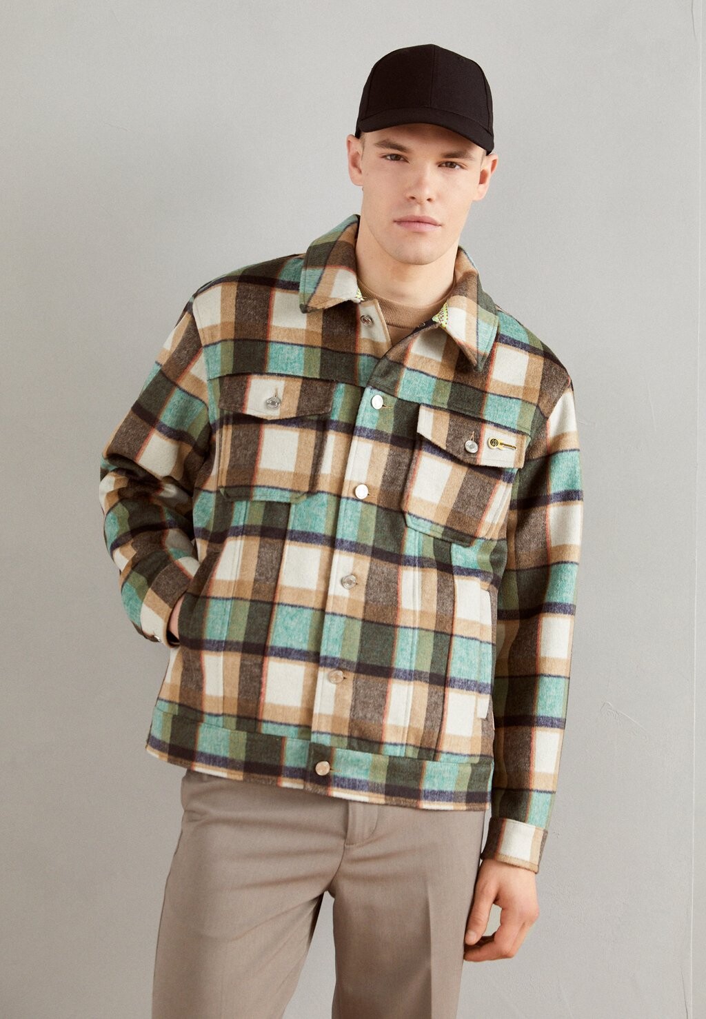 

Куртка Scotch & Soda РУБАШКА В КЛЕТКУ, абсент