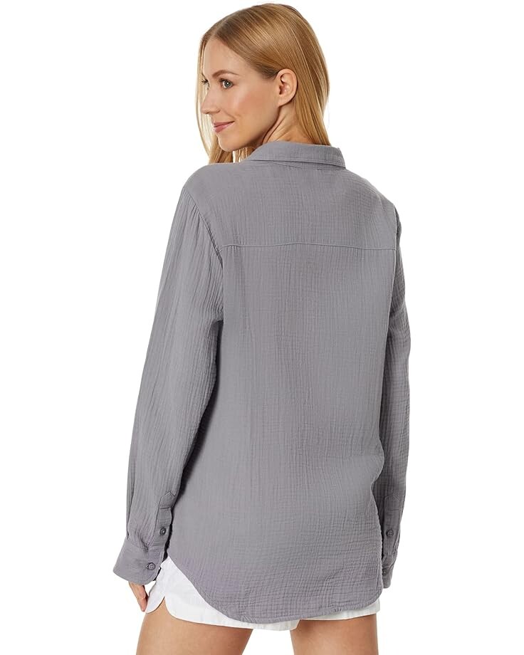 

Рубашка Splendid Kit Gauze Shirt, цвет Oyster