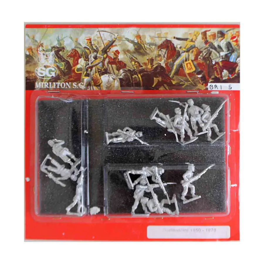 

Гарибальдис (разные позиции), Historical Miniatures - Italian Independence Wars - (28mm) (Mirliton SG)