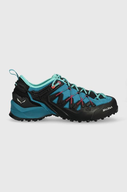 Туфли Wildfire Edge Salewa, синий трекинговые ботинки salewa wildfire edge серый