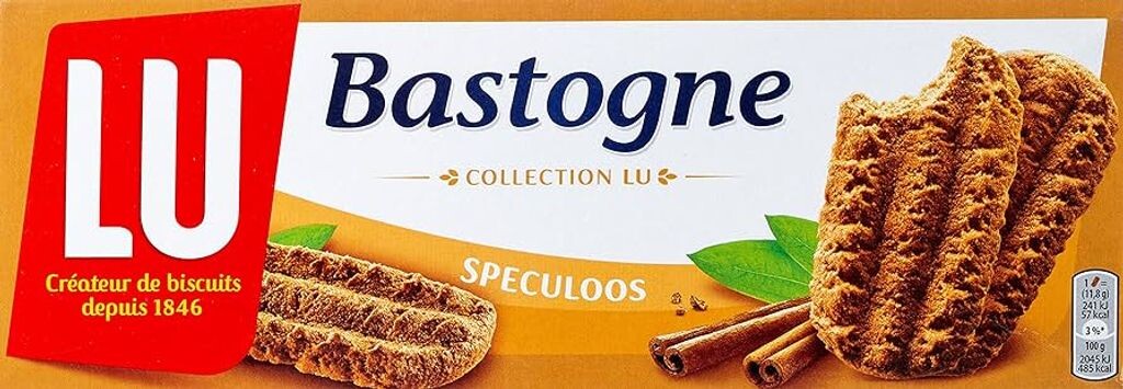 

Печенье LU Bastogne L'Original Speculoos с корицей, 260 г Frankreich