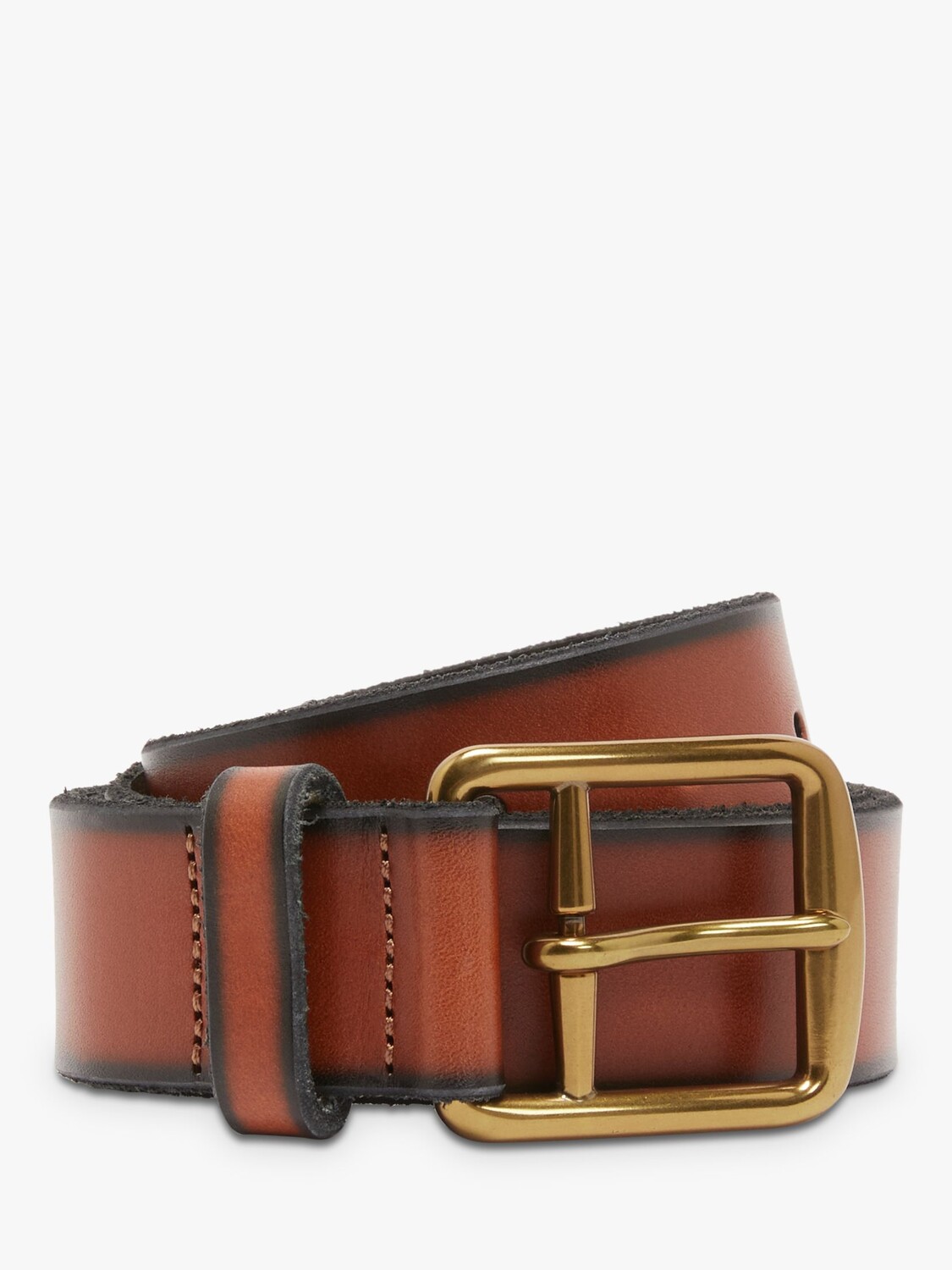 

Кожаный ремень Polo Ralph Lauren, коричневый