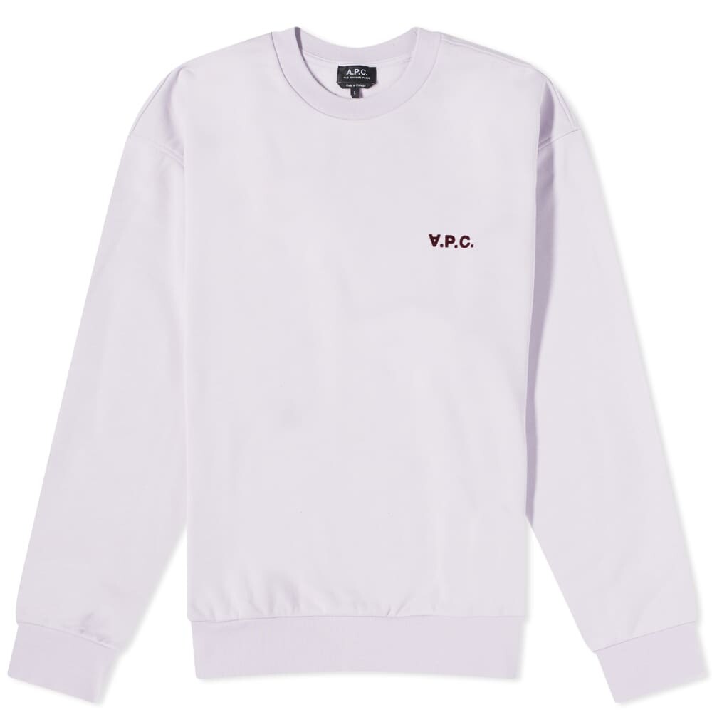 

A.P.C. Clint Small VPC - Свитшот с круглым вырезом и логотипом