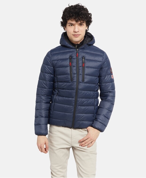 

Функциональная куртка Geographical Norway, темно-синий