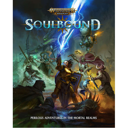 Книга Soulbound: Warhammer Age Of Sigmar Roleplay Cubicle 7