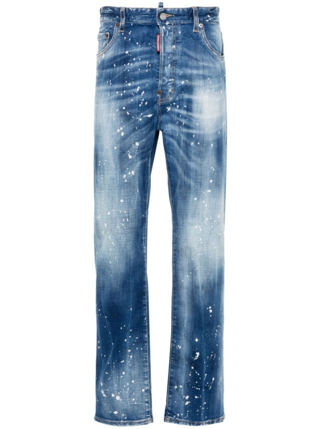 

Dsquared2 джинсы 642 с логотипом, синий