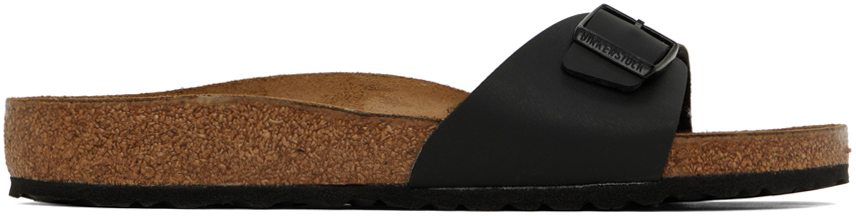 

Черные сандалии Madrid Regular Birkenstock