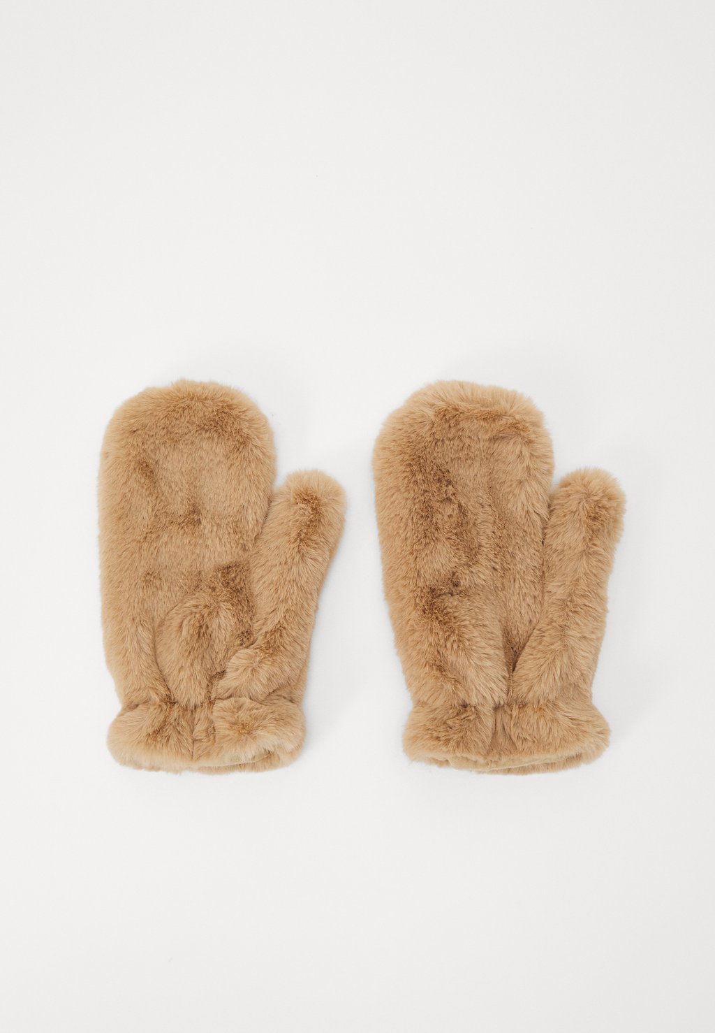 Варежки Teddy Mitten Gloves Il Gufo, цвет camel