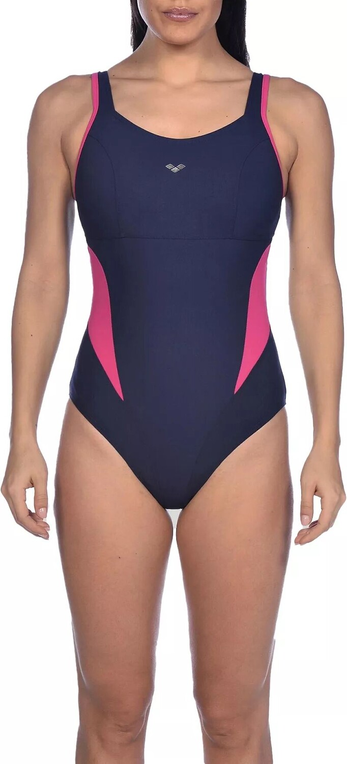 

Женский купальник Arena BodyLift Maximurax Shapewear, темно-синий/розовый