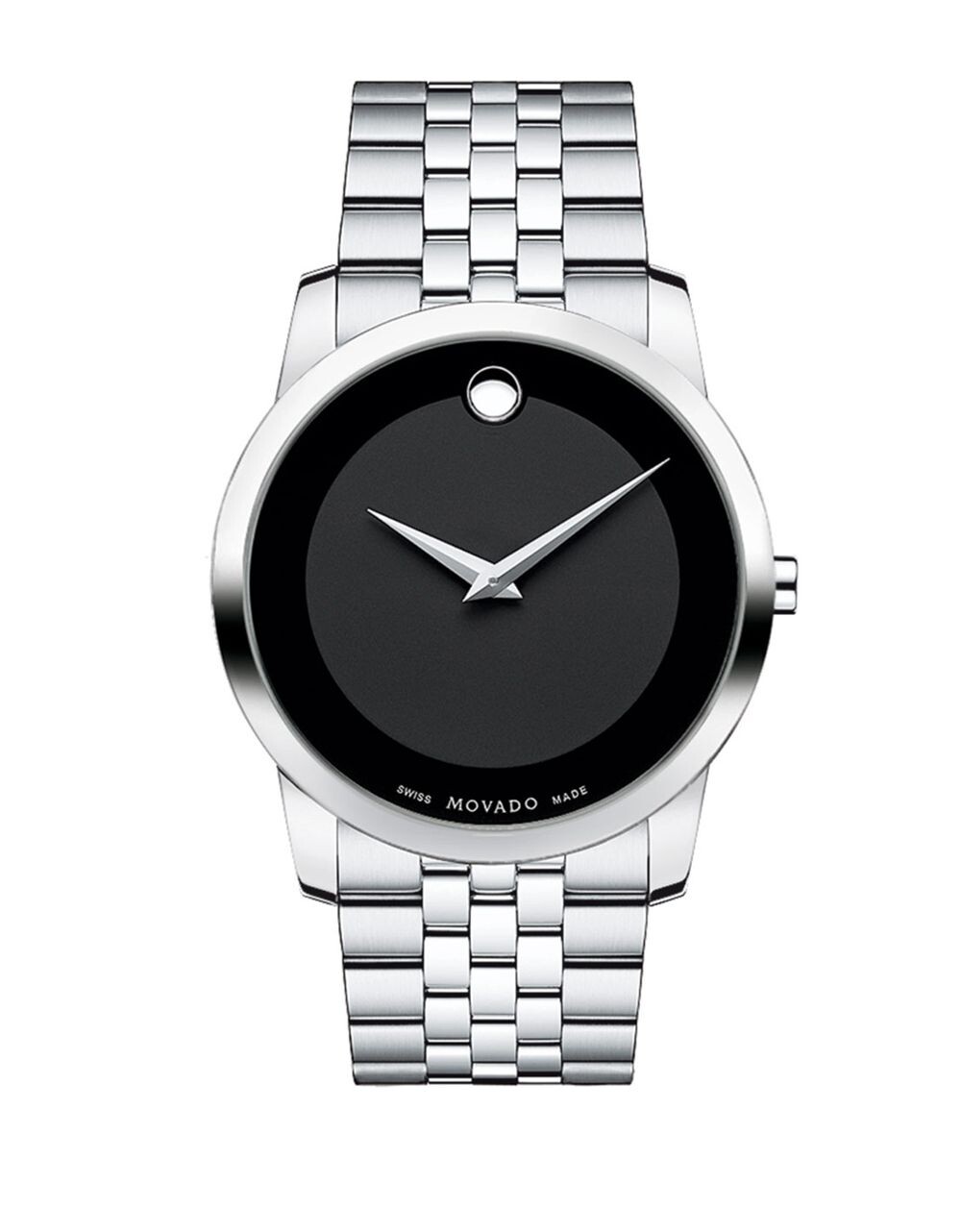 

Часы-браслет из нержавеющей стали Museum Classic Movado, черный