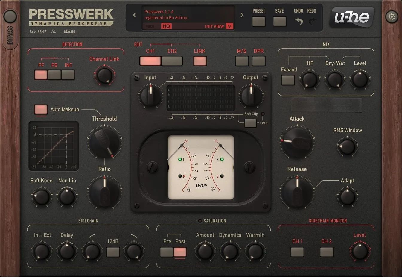 

u-he Плагин Presswerk Compressor