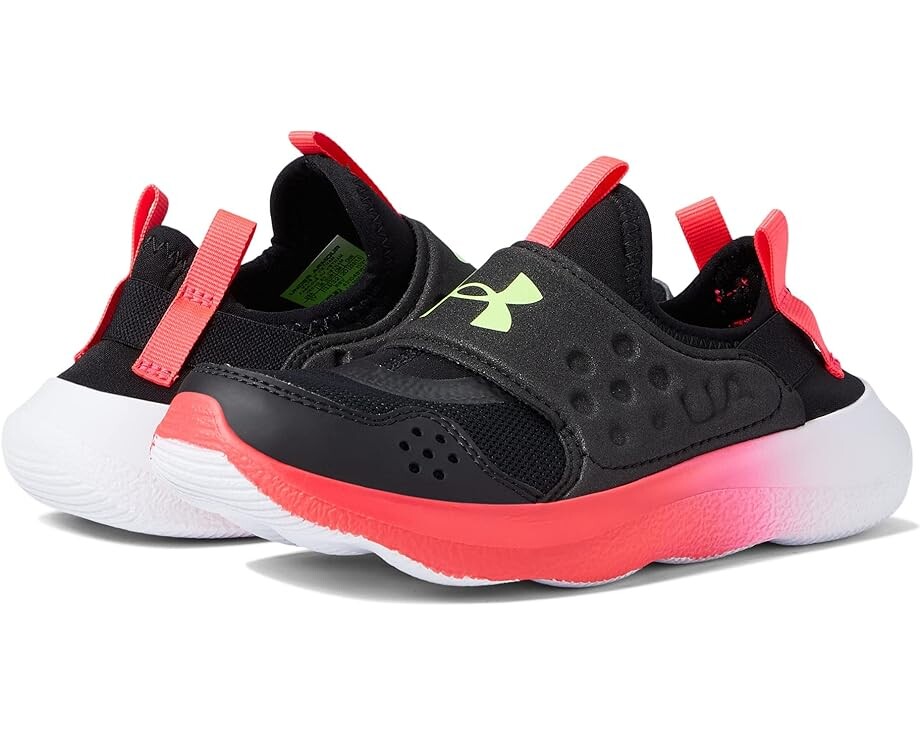 Кроссовки Under Armour Runplay Fade, цвет Black/Penta Pink/Quirky Lime