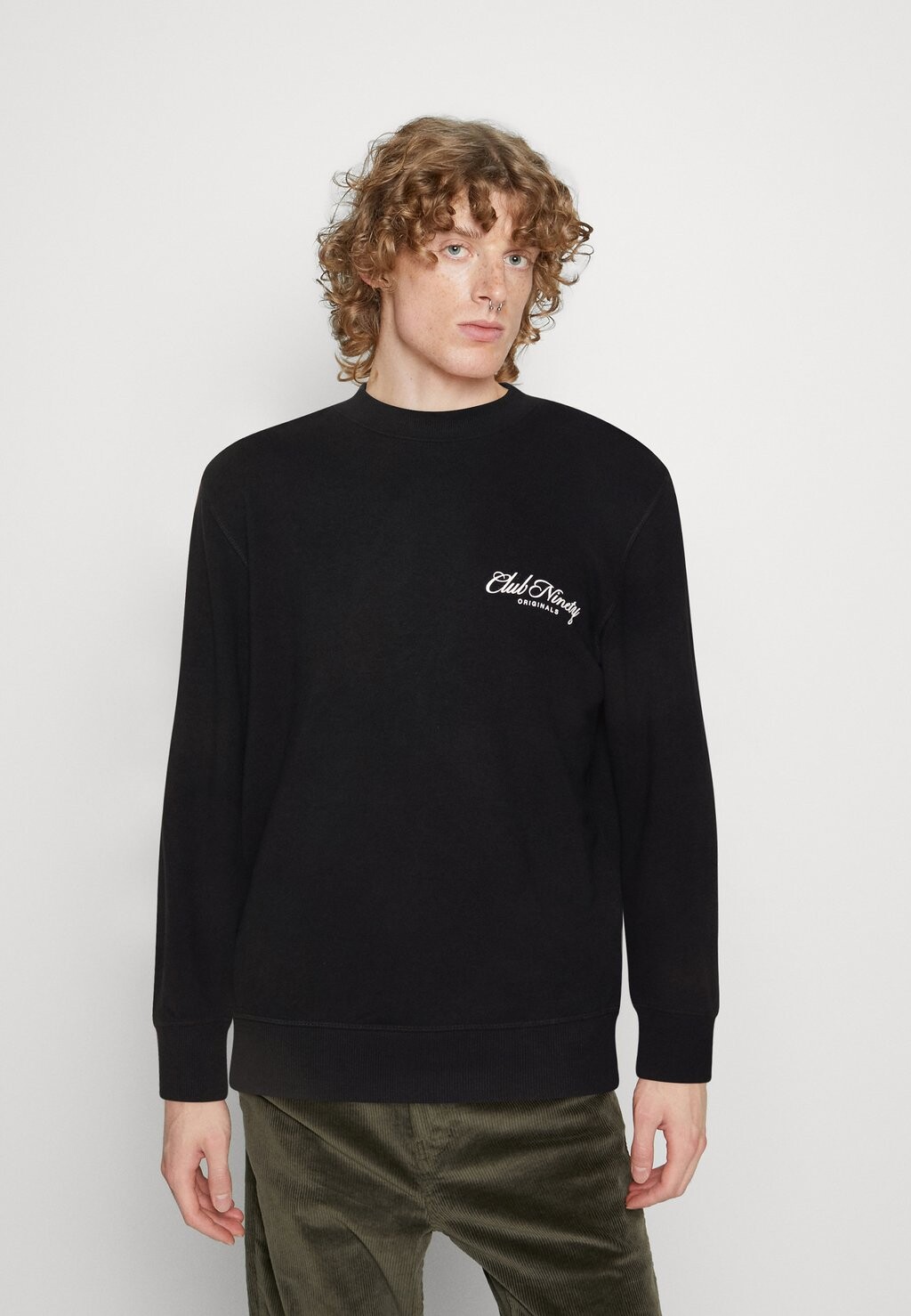 

Толстовка Jack & Jones, черный Jorteam Graphic Crew Neck, черный