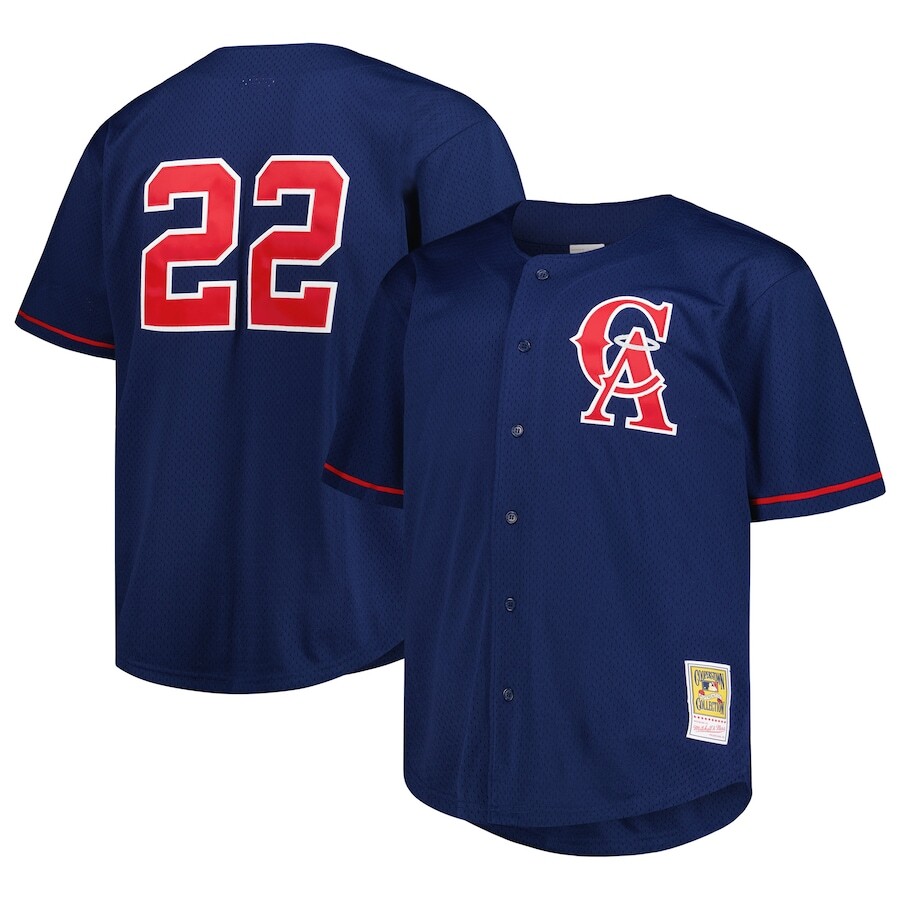 

Джерси Mitchell & Ness Los Angeles Angels, нави