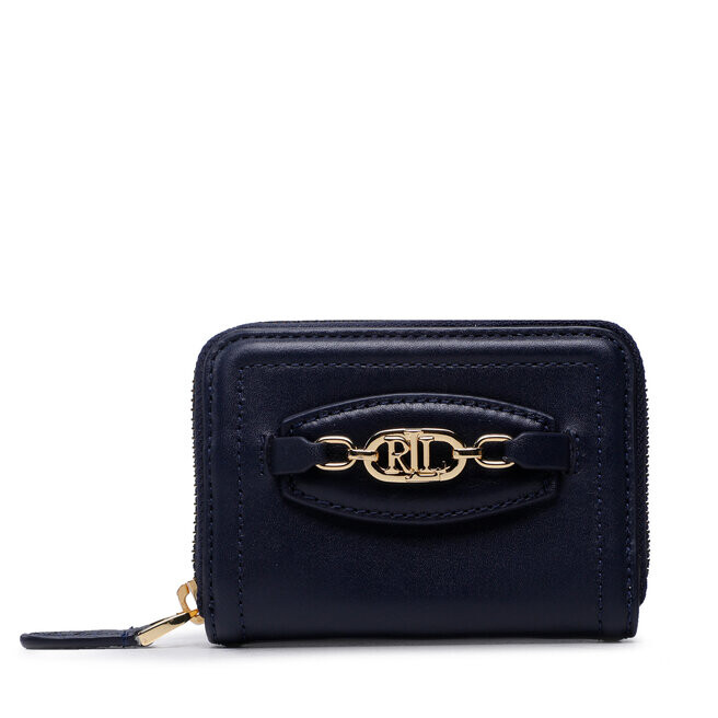 

Кошелек Lauren Ralph Lauren OvlSm Zip, темно-синий