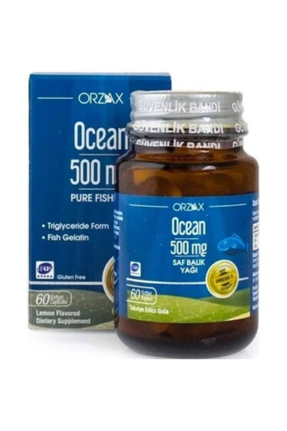 

Ocean Рыбий жир океана 60 капсул 500 мг
