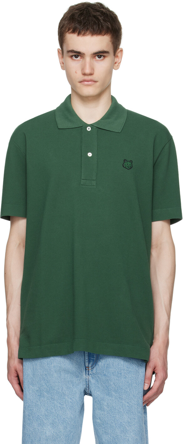 

Бутылка поло Green Fox Head Maison Kitsune