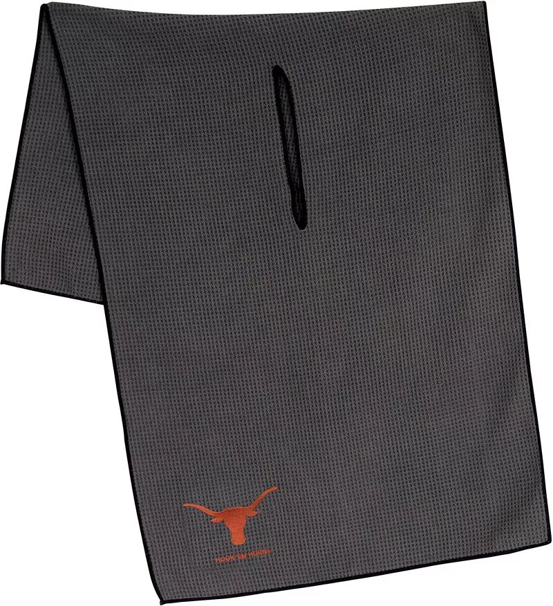 Полотенце для гольфа из микрофибры Team Effort Texas Longhorns 19 x 41 дюйм