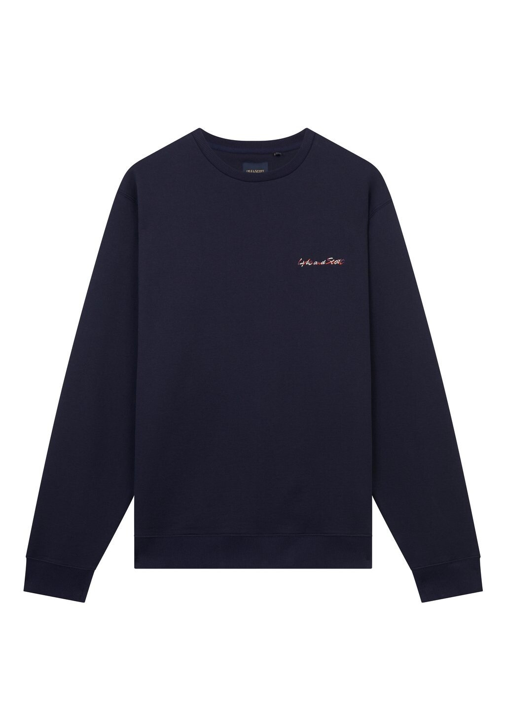 

Толстовка MIDLAYERS MULTI EMBROIDERY CREWNECK Lyle & Scott, темно-синий