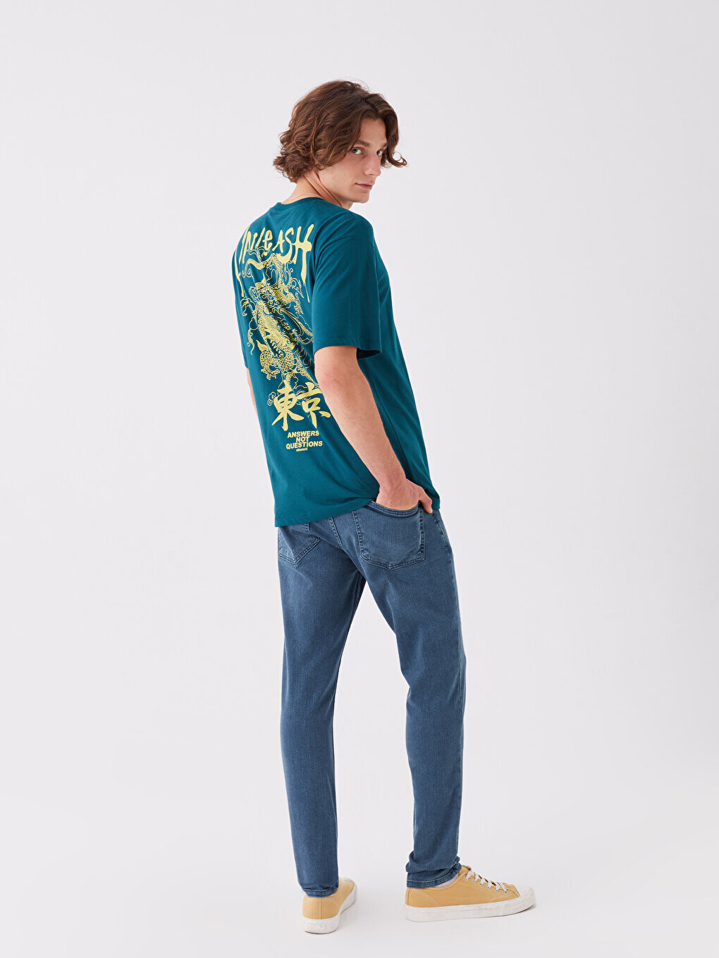 

Мужские джинсовые брюки 770 Super Skinny LCW Jeans, зеленое родео, Зеленый