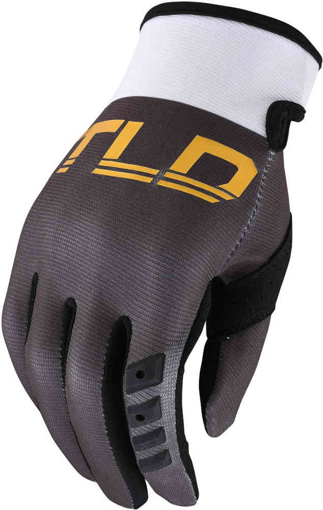 брюки troy lee designs gp женские мотокросс черно белые Женские перчатки для мотокросса GP Troy Lee Designs, серый