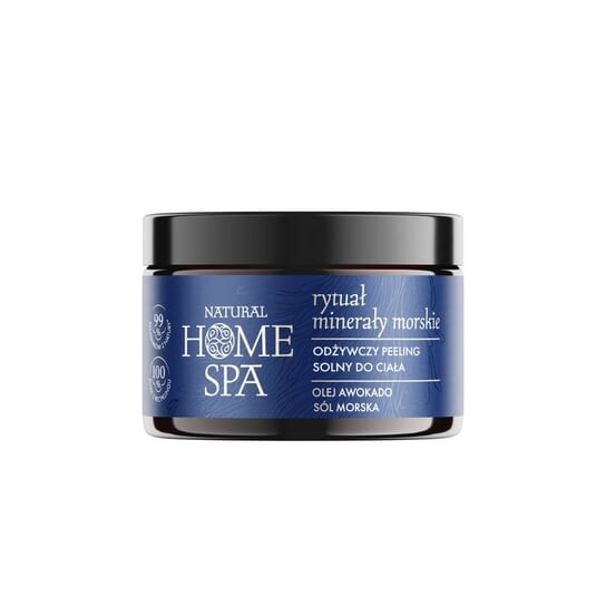 

Питательный солевой пилинг для тела с морскими минералами, 350 мл Natural Home Spa