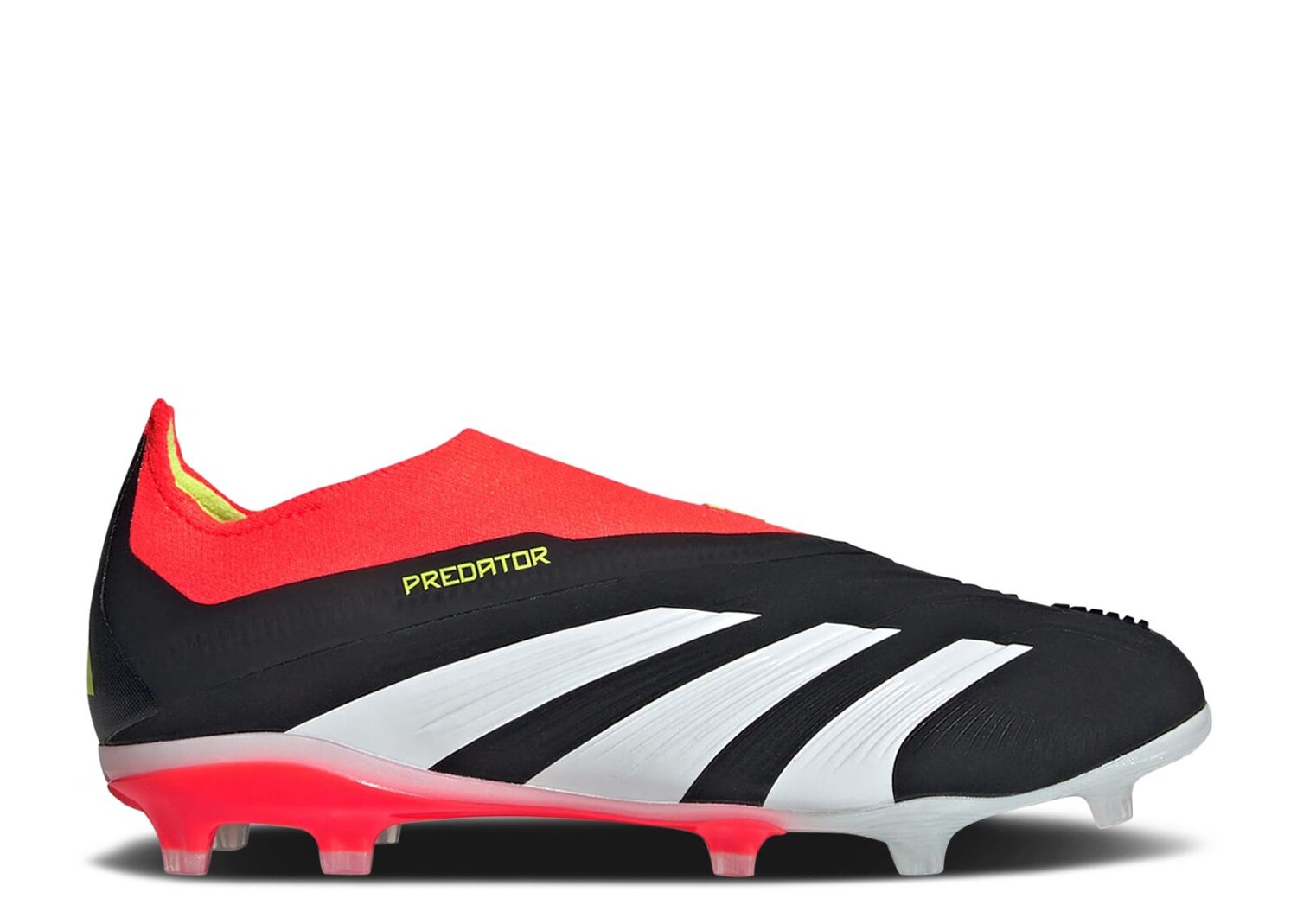

Кроссовки adidas Predator 24 Elite Laceless Fg J 'Solar Energy Pack', черный