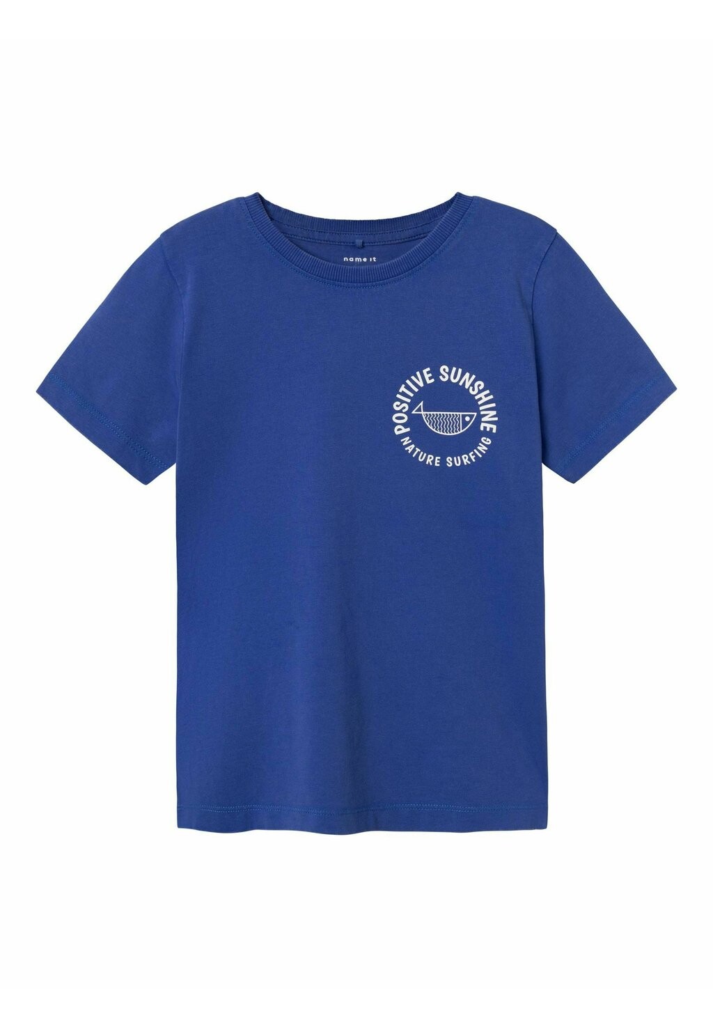 

Футболка с принтом REGULAR FIT Name it, цвет clematis blue