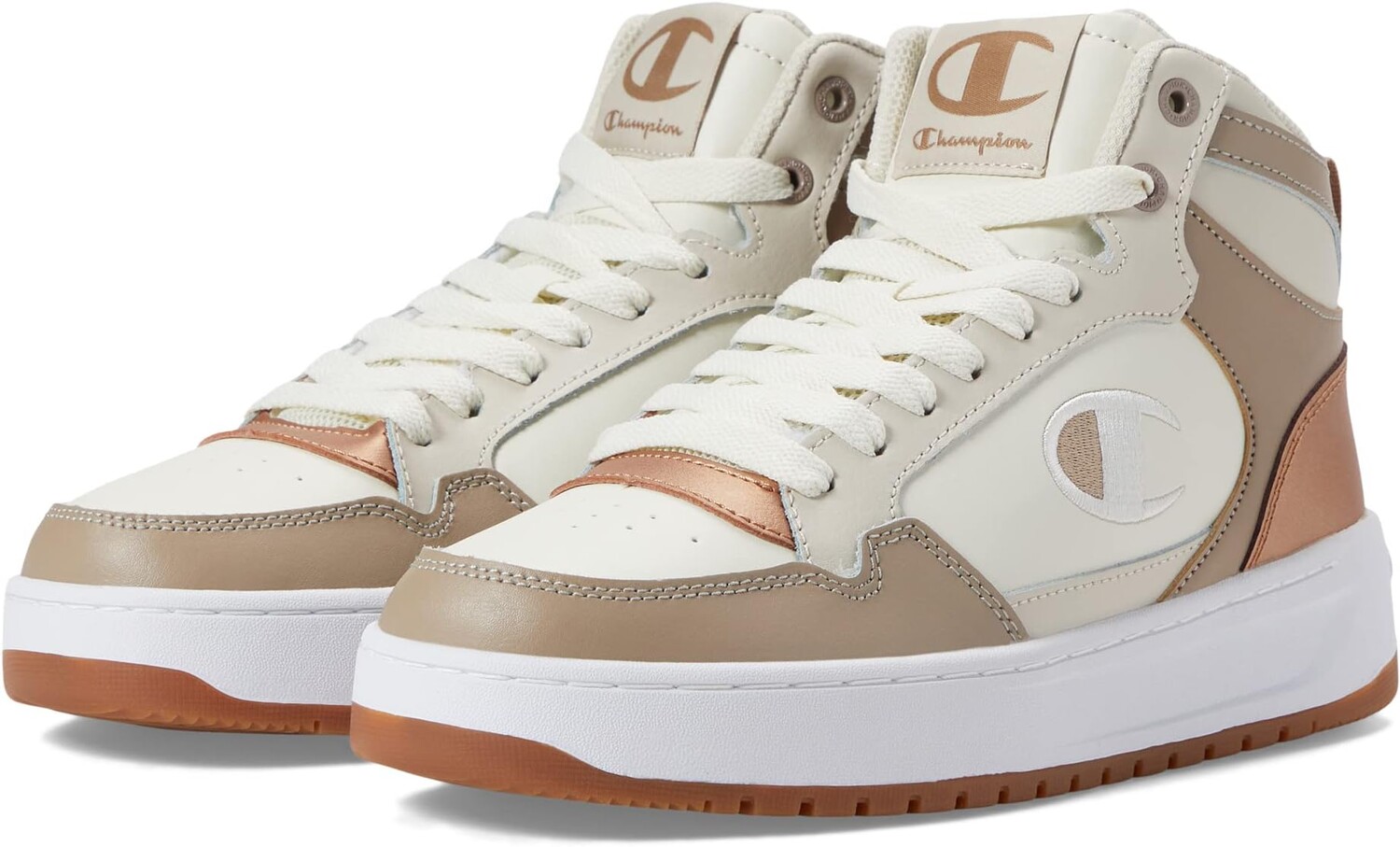 

Кроссовки Drome Hi CB W Champion, цвет Chalk White/Pebblestone/Dark Khaki