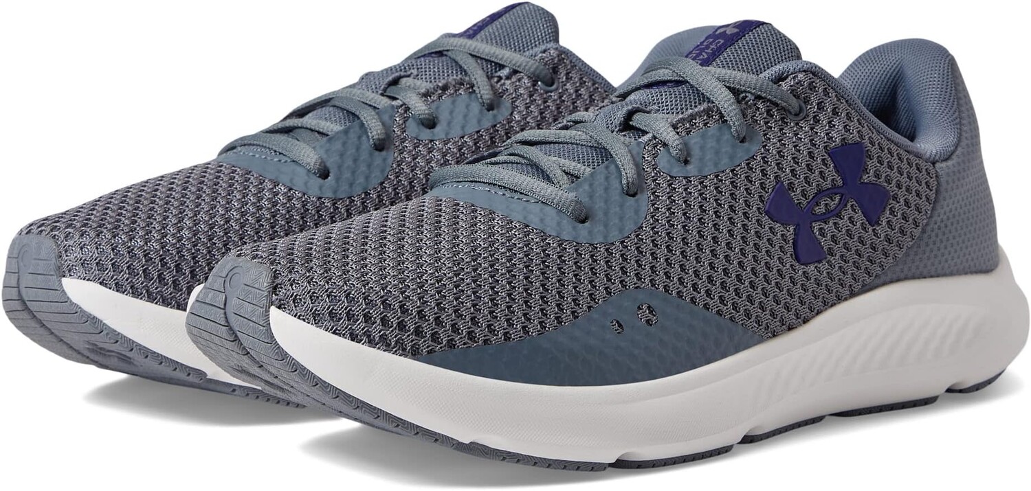 

Кроссовки Charged Pursuit 3 Under Armour, цвет Gravel/Gravel/Sonar Blue