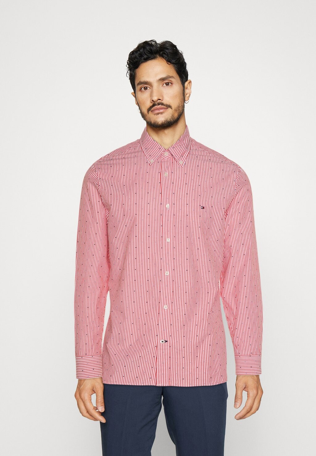 

Рубашка SOFT FIL COUPE Tommy Hilfiger, цвет fireworks/multi