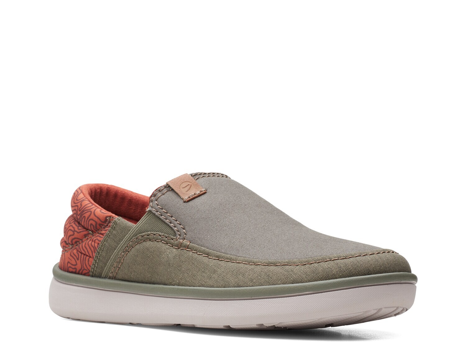 

Слипоны мужские Clarks Cantal Easy, темно-зеленый
