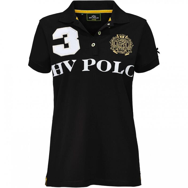 Женская рубашка-поло HVPFavouritas EQ черный/оливковый HV POLO, цвет gruen