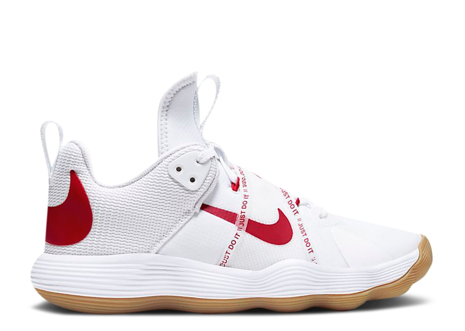 

Кроссовки Nike Wmns React Hyperset 'University Red Gum', белый