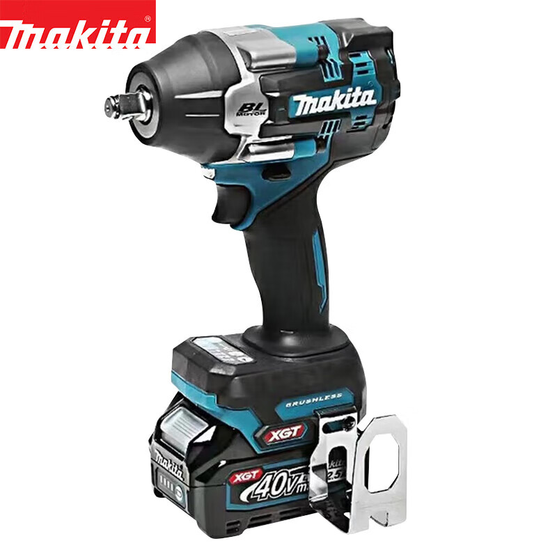 Гайковерт Makita TW007GZ + два аккумулятора 40V/2.5Ah, зарядное устройство