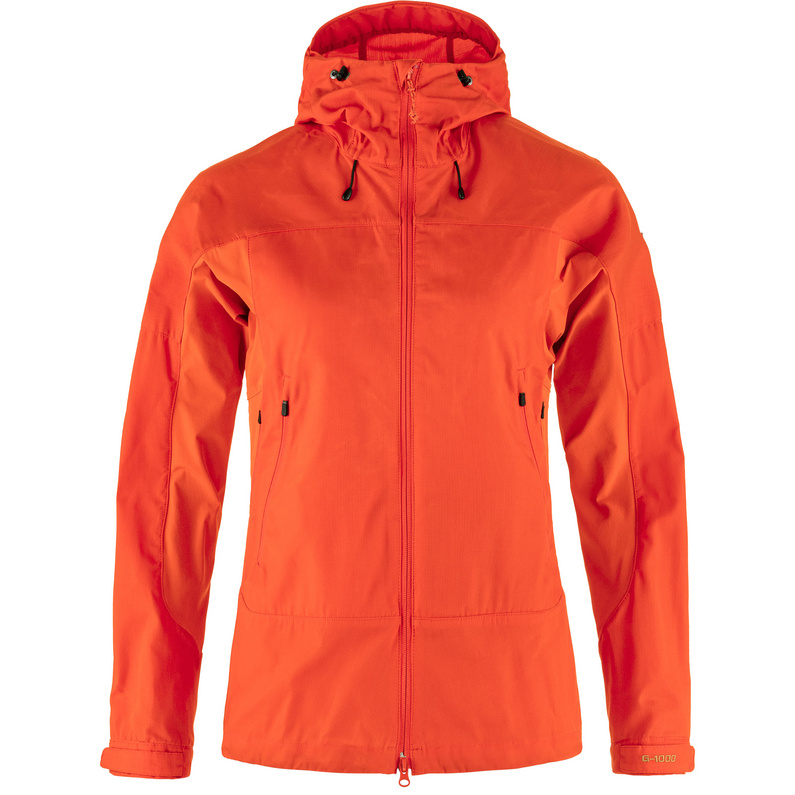 Женская треккинговая куртка Abisko Lite Fjällräven, оранжевый