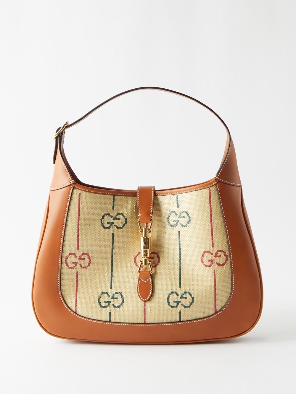 

Jackie 1961, средняя сумка gg supreme и кожаная сумка Gucci, бежевый