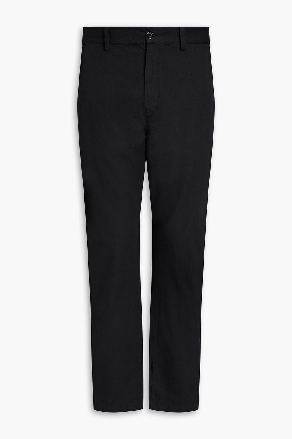 

Брюки Thurman из хлопка и льна ISABEL MARANT, черный