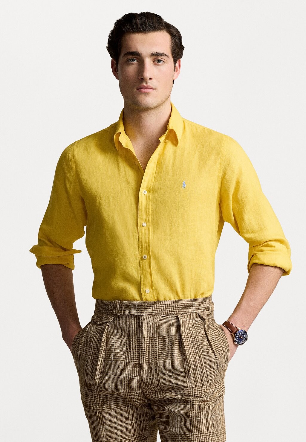 

Рубашка LONG SLEEVE SPORT Polo Ralph Lauren, цвет sunfish yellow