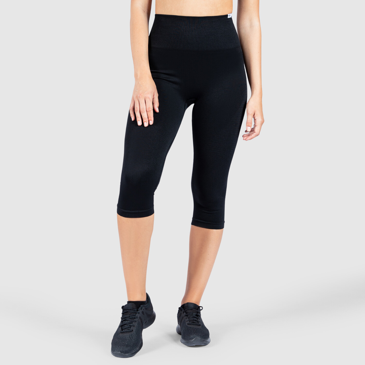 

Спортивные леггинсы SMILODOX Capri Bloom, черный