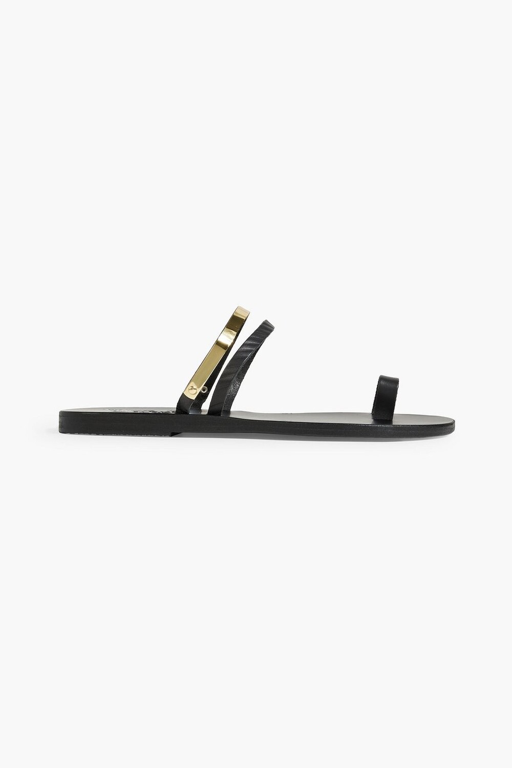 

Сандалии Skalida с металлизированной отделкой ANCIENT GREEK SANDALS, черный