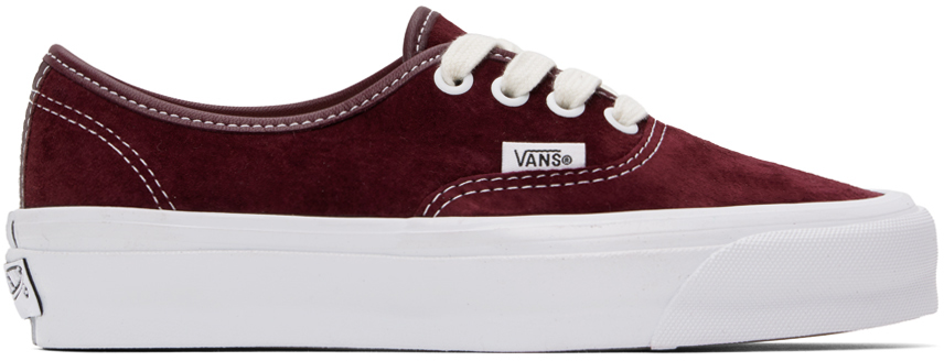 

Бордовые кроссовки Authentic Reissue 44 LX Vans, цвет Pig suede port royale, Красный, Бордовые кроссовки Authentic Reissue 44 LX Vans, цвет Pig suede port royale