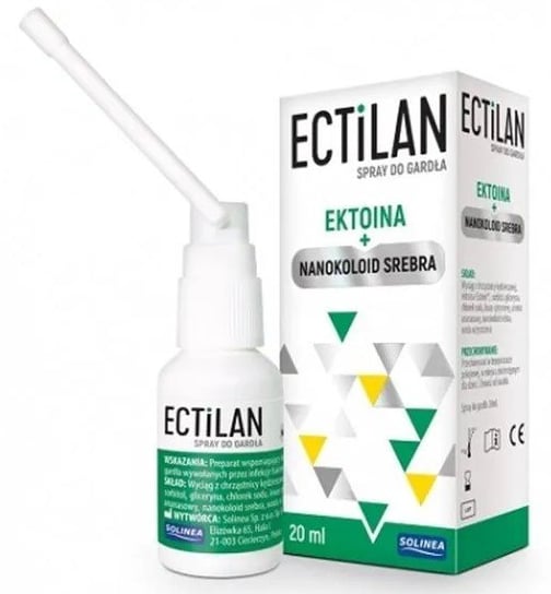 Solinea Ectilan, спрей для горла с эктоином, 20 мл