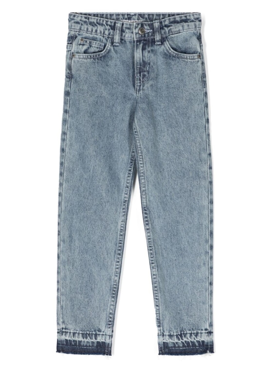 

Zadig & Voltaire прямые джинсы с эффектом потертости, синий