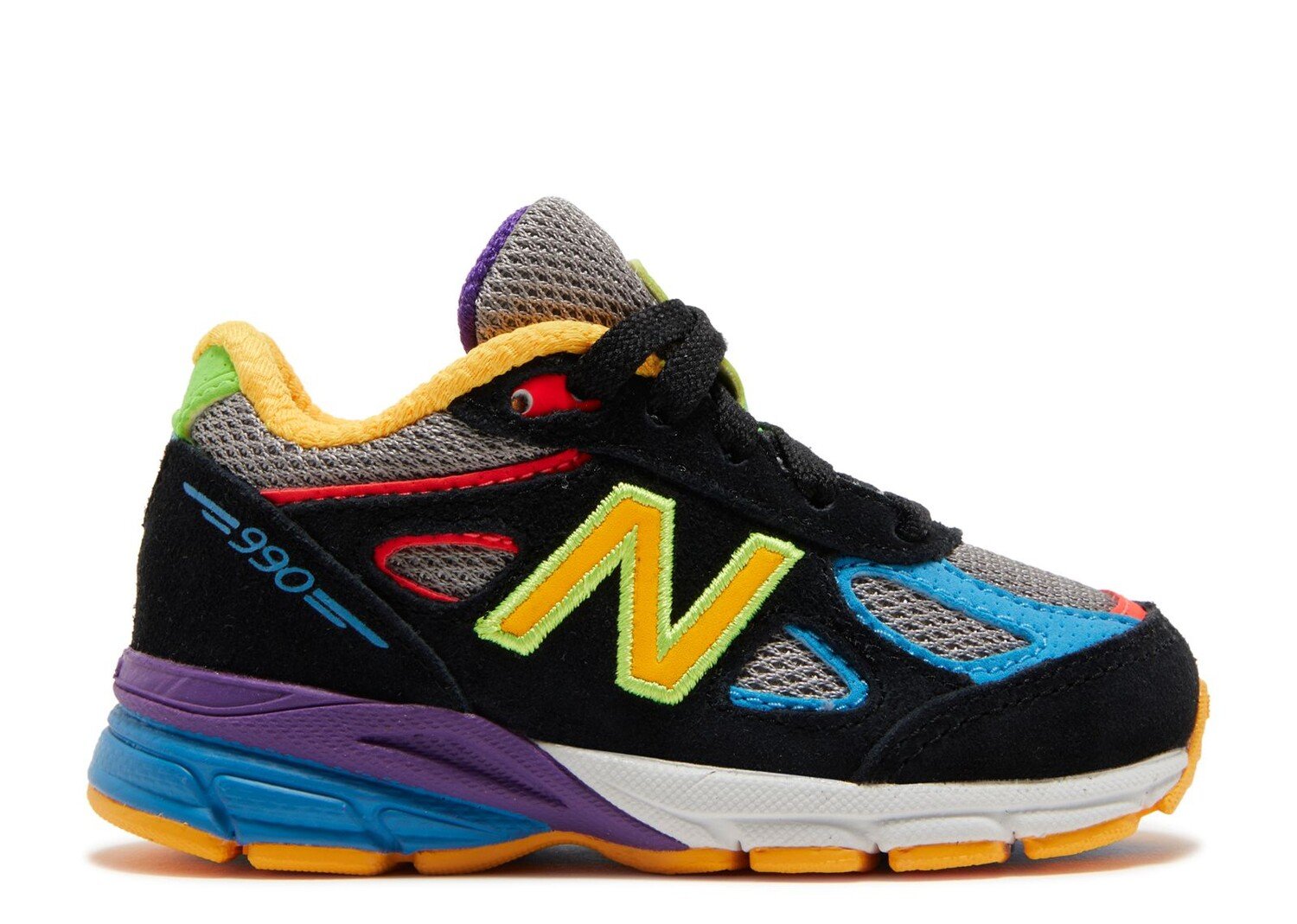

Кроссовки New Balance Dtlr X 990V4 Toddler 'Wild Style 2.0', черный