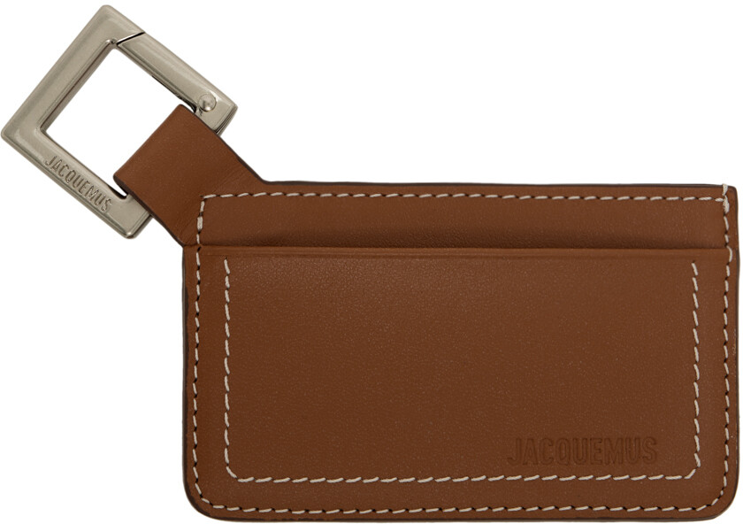 

Визитница коричневого цвета 'Le porte-cartes Cuerda' Jacquemus