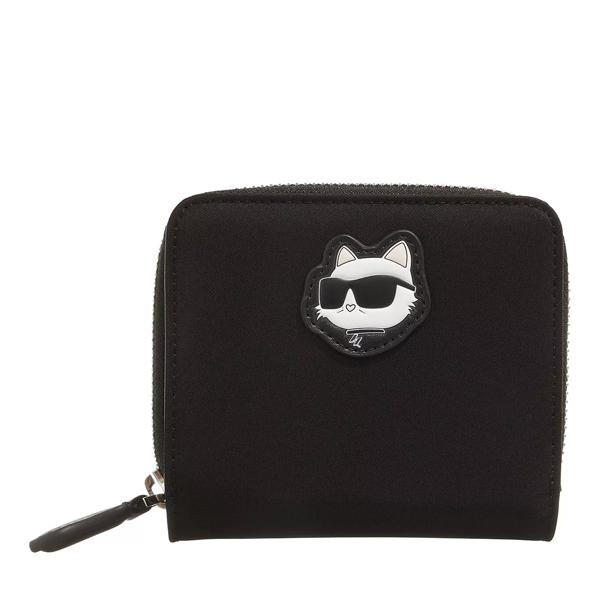 

Кошелек ikonik 2.0 nylon s zipwt chp Karl Lagerfeld, черный