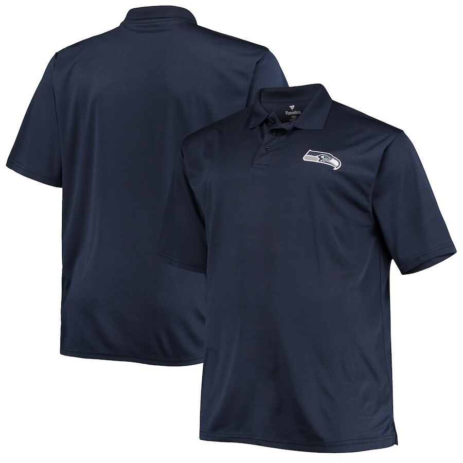 

Поло с коротким рукавом Fanatics Branded Seattle Seahawks, нави